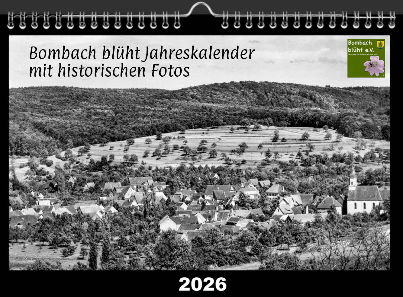 Kalenderdeckblatt 2026 historische Fotos